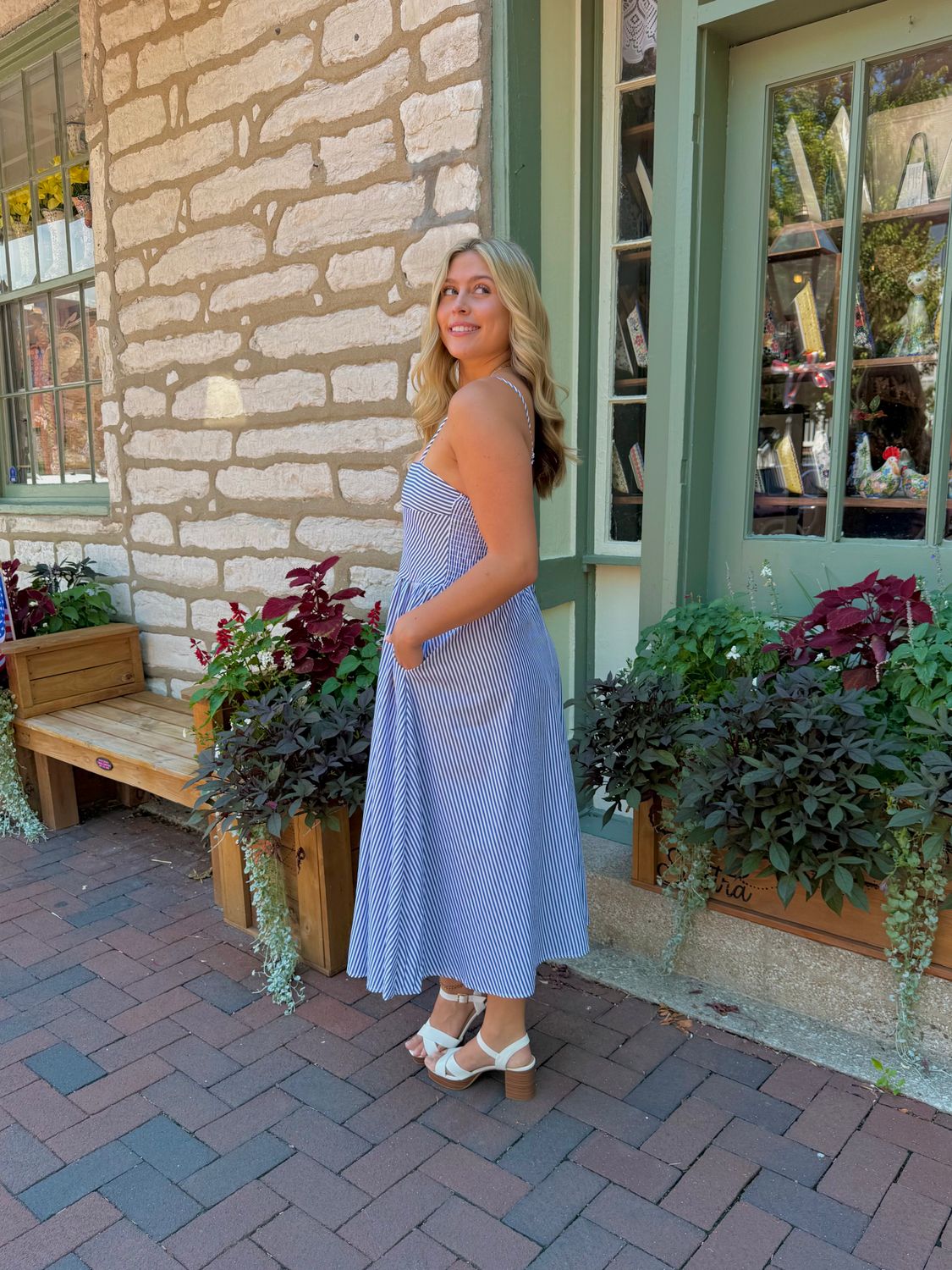The Saturday Stripe Maxi