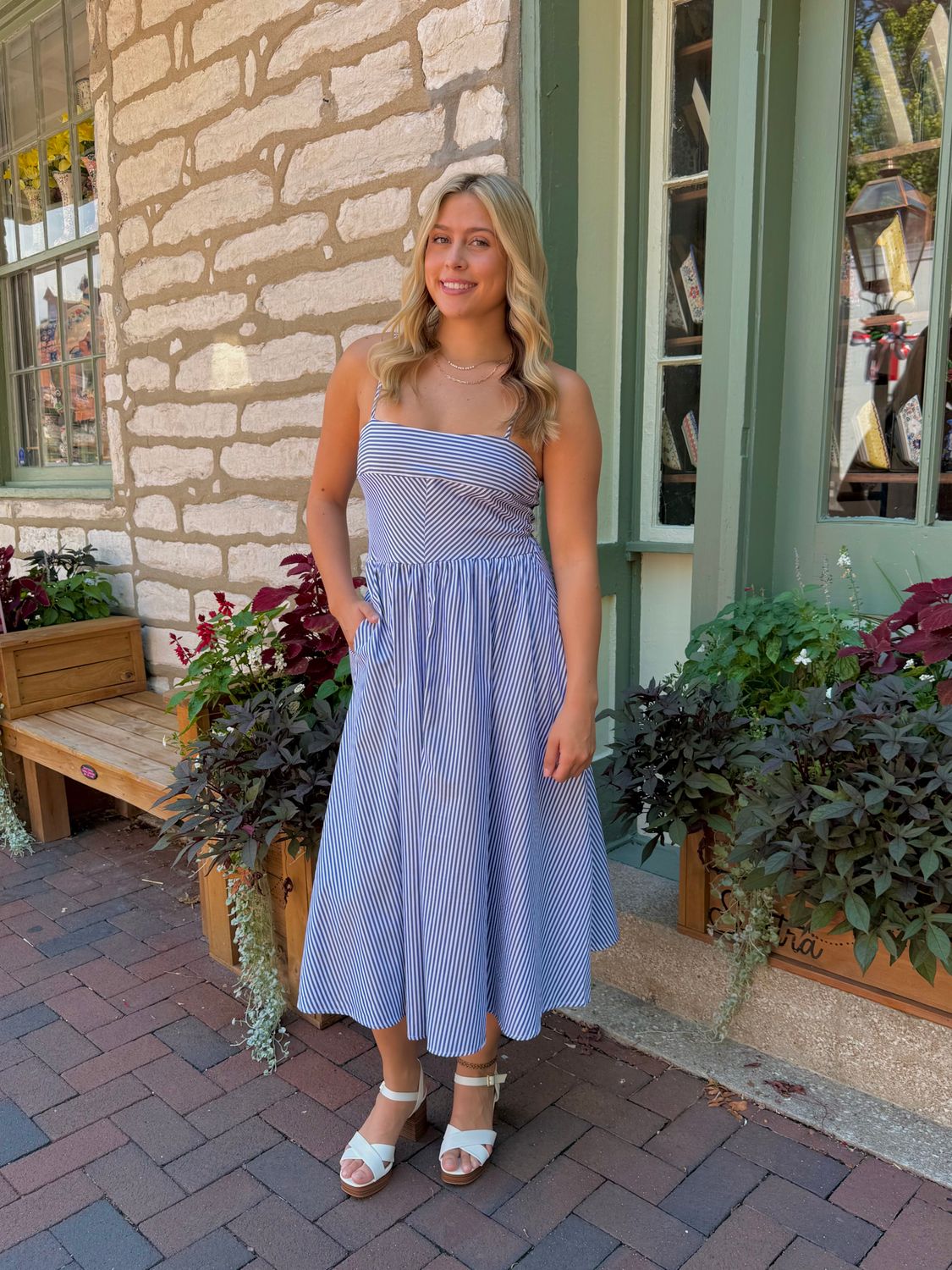 The Saturday Stripe Maxi