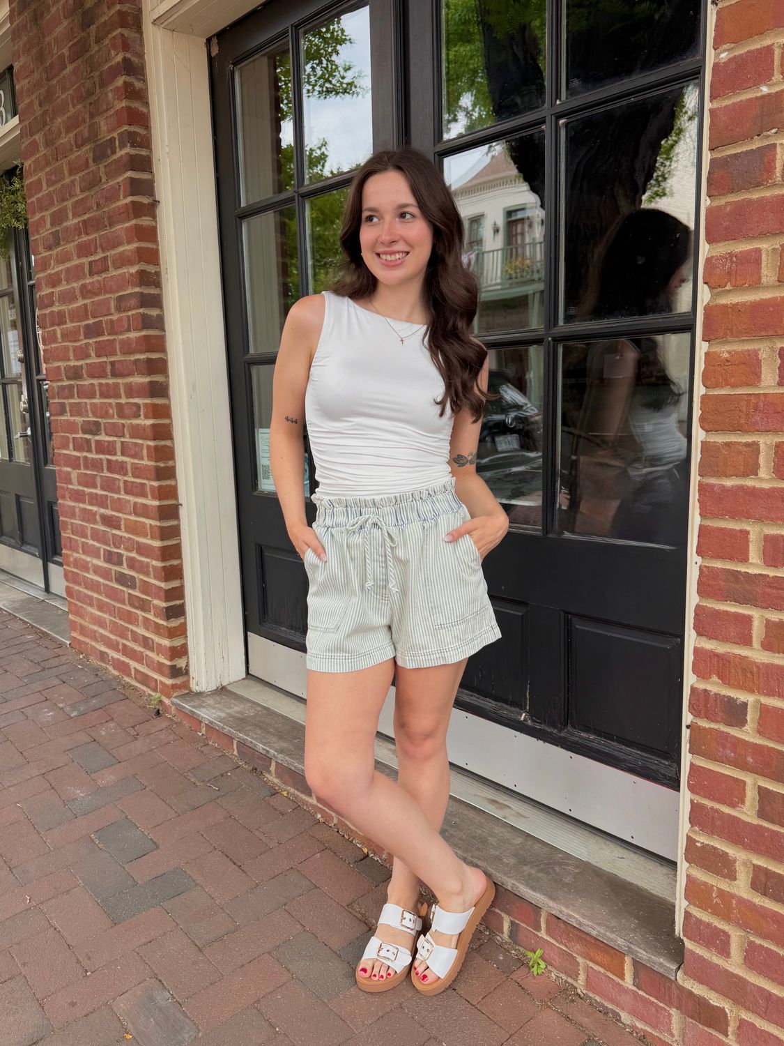 The Signature Stripe Shorts