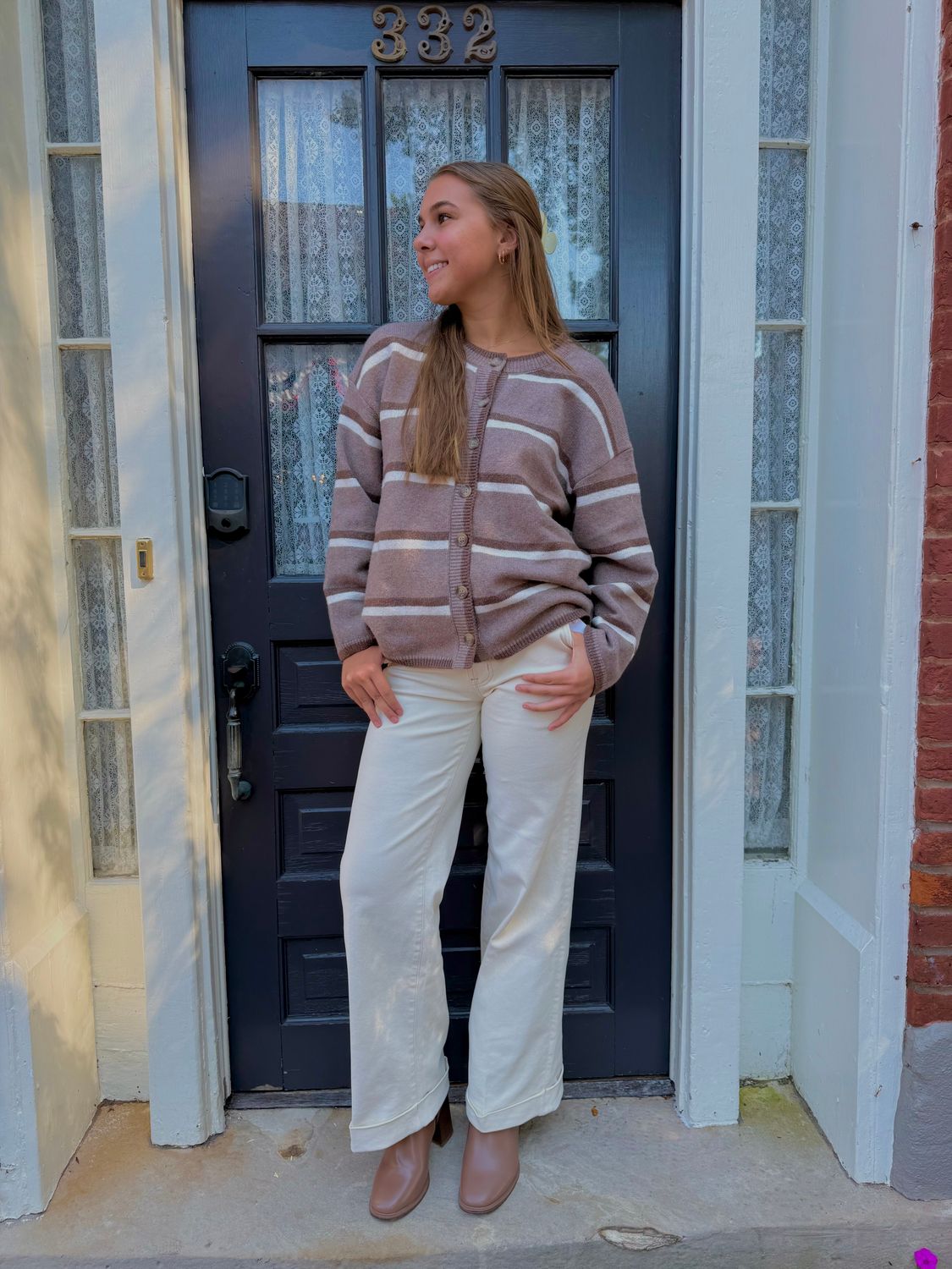 The Cream Wide-Leg Jeans