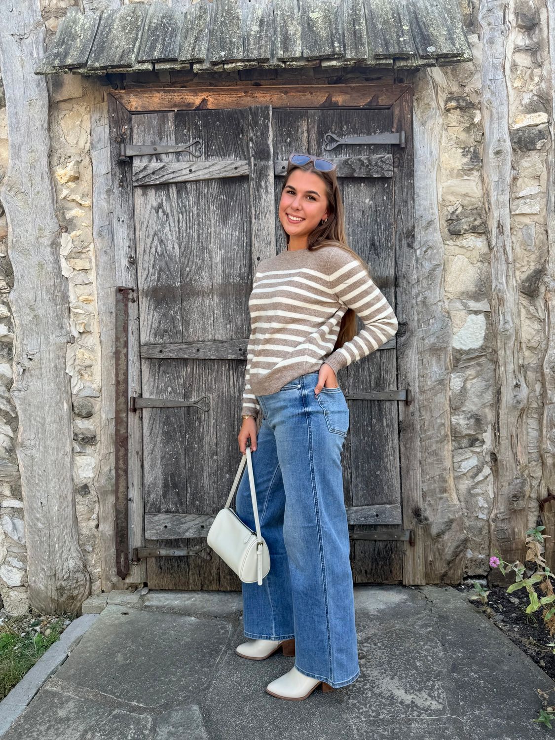 Becca’s Striped Sweater