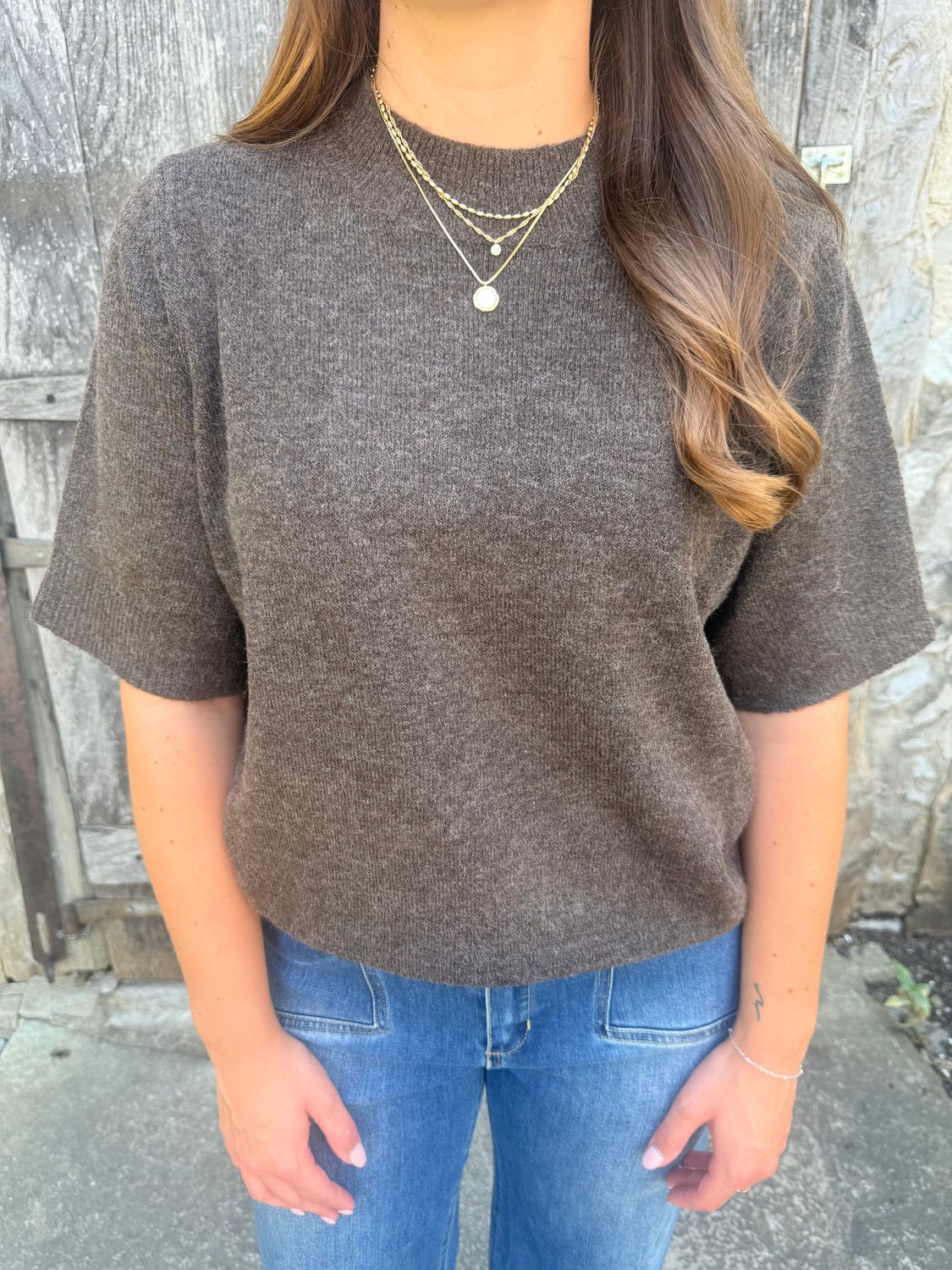 Liv’s Short Sleeve Sweater