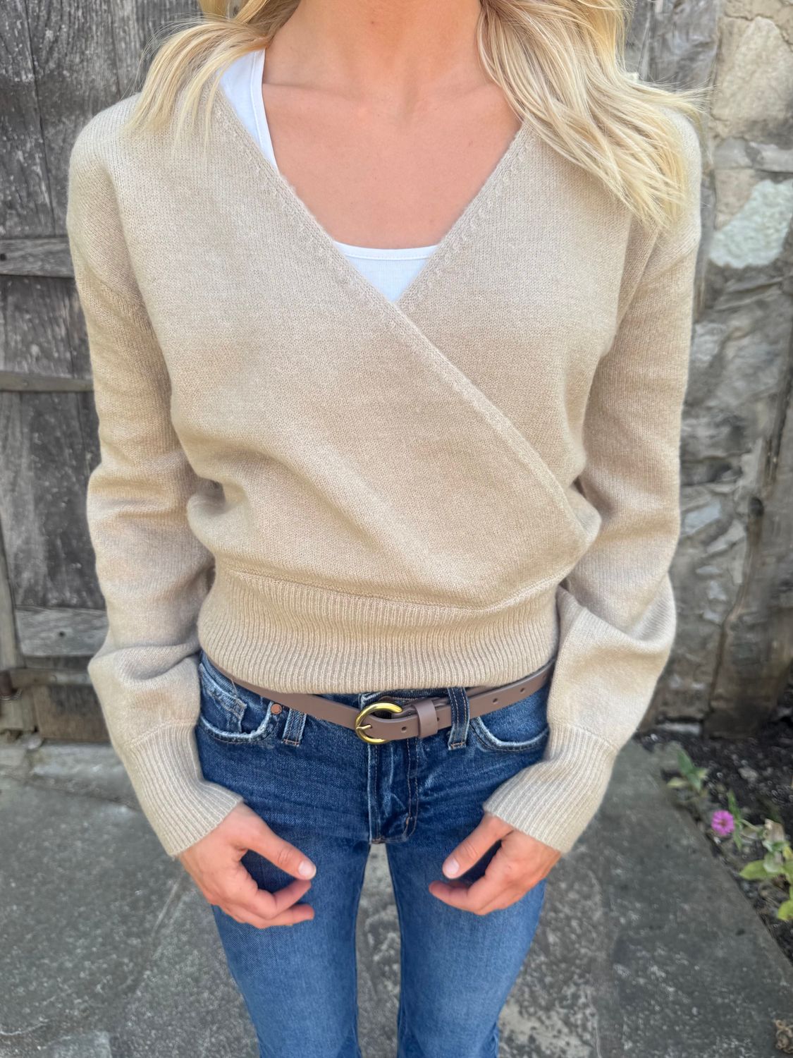 Kaylie’s Wrap Sweater