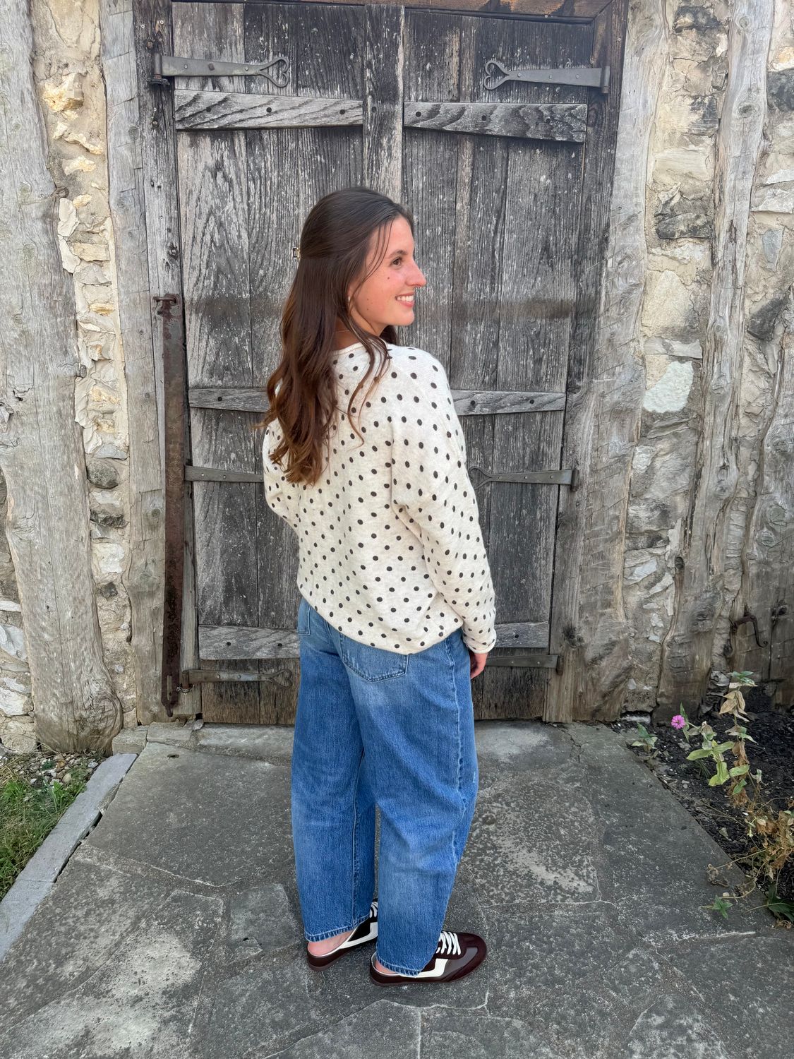 Liv’s Polka Dot Cardigan