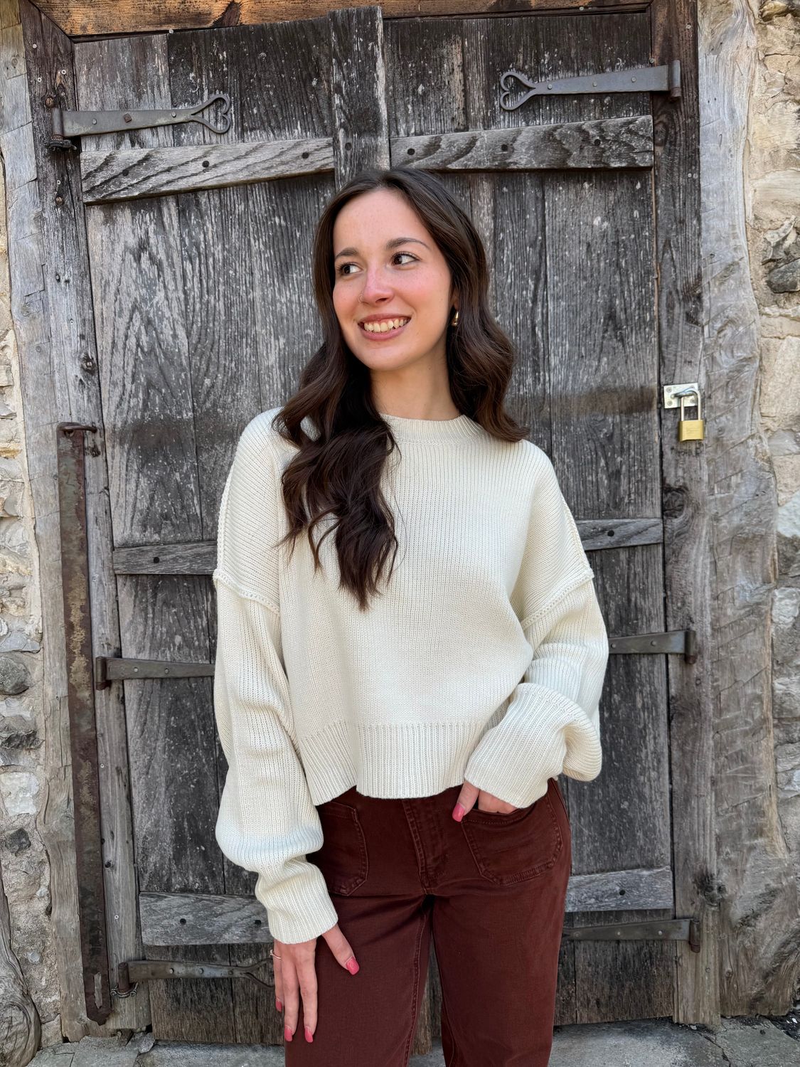 Madison’s Cream Sweater