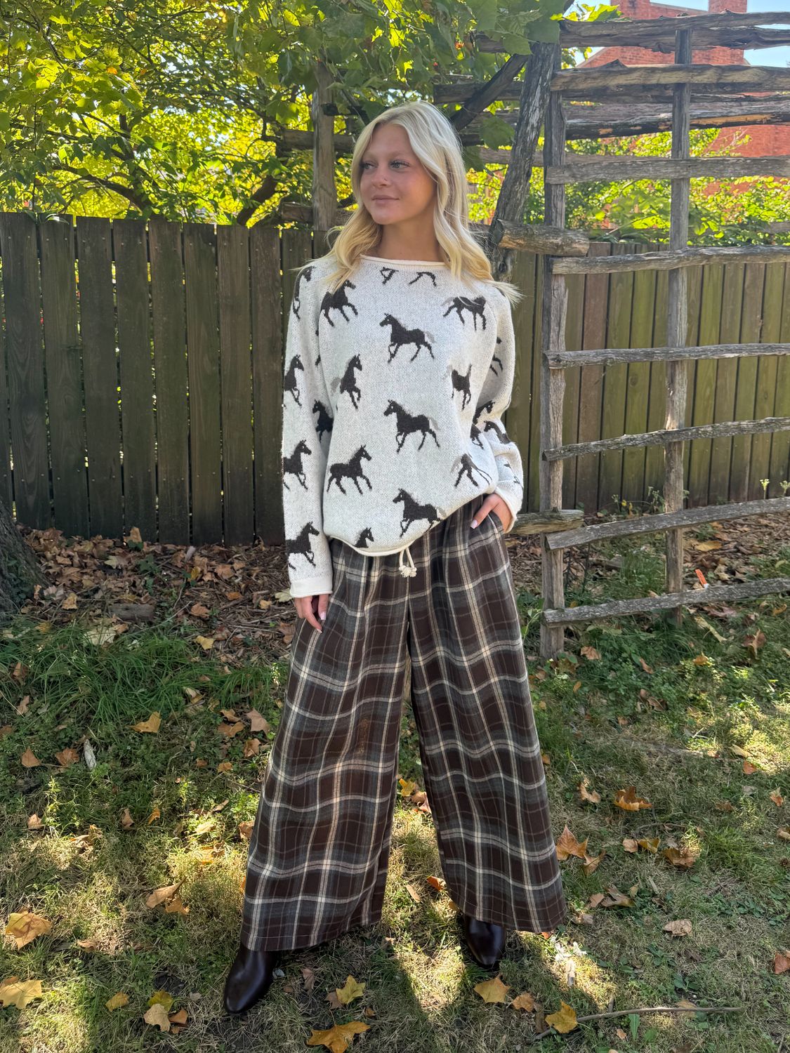 The Classic Plaid Pants