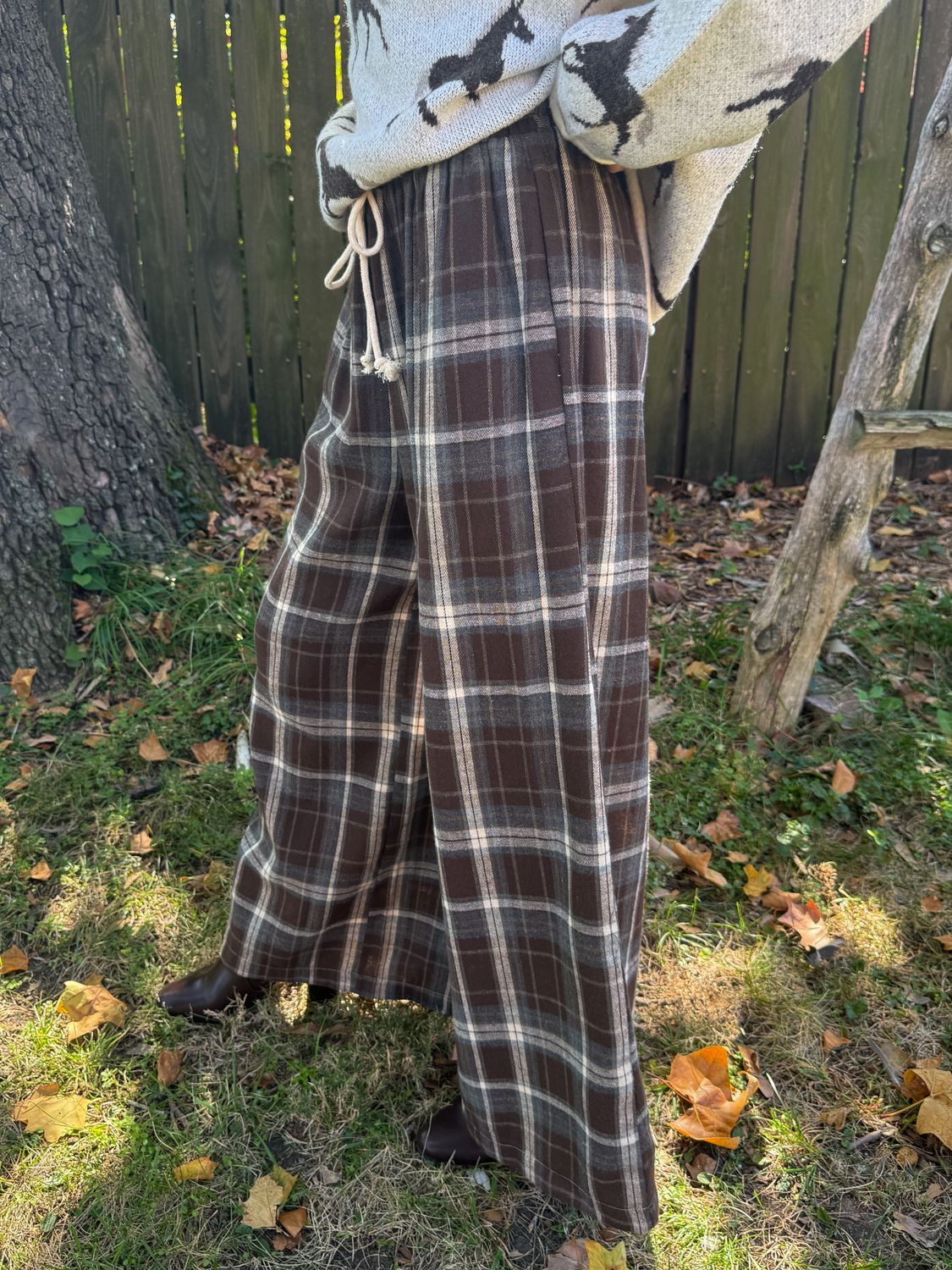 The Classic Plaid Pants