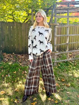 The Classic Plaid Pants