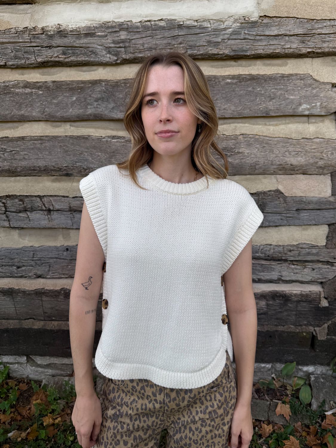 The Weekend Short Sleeve Sweater