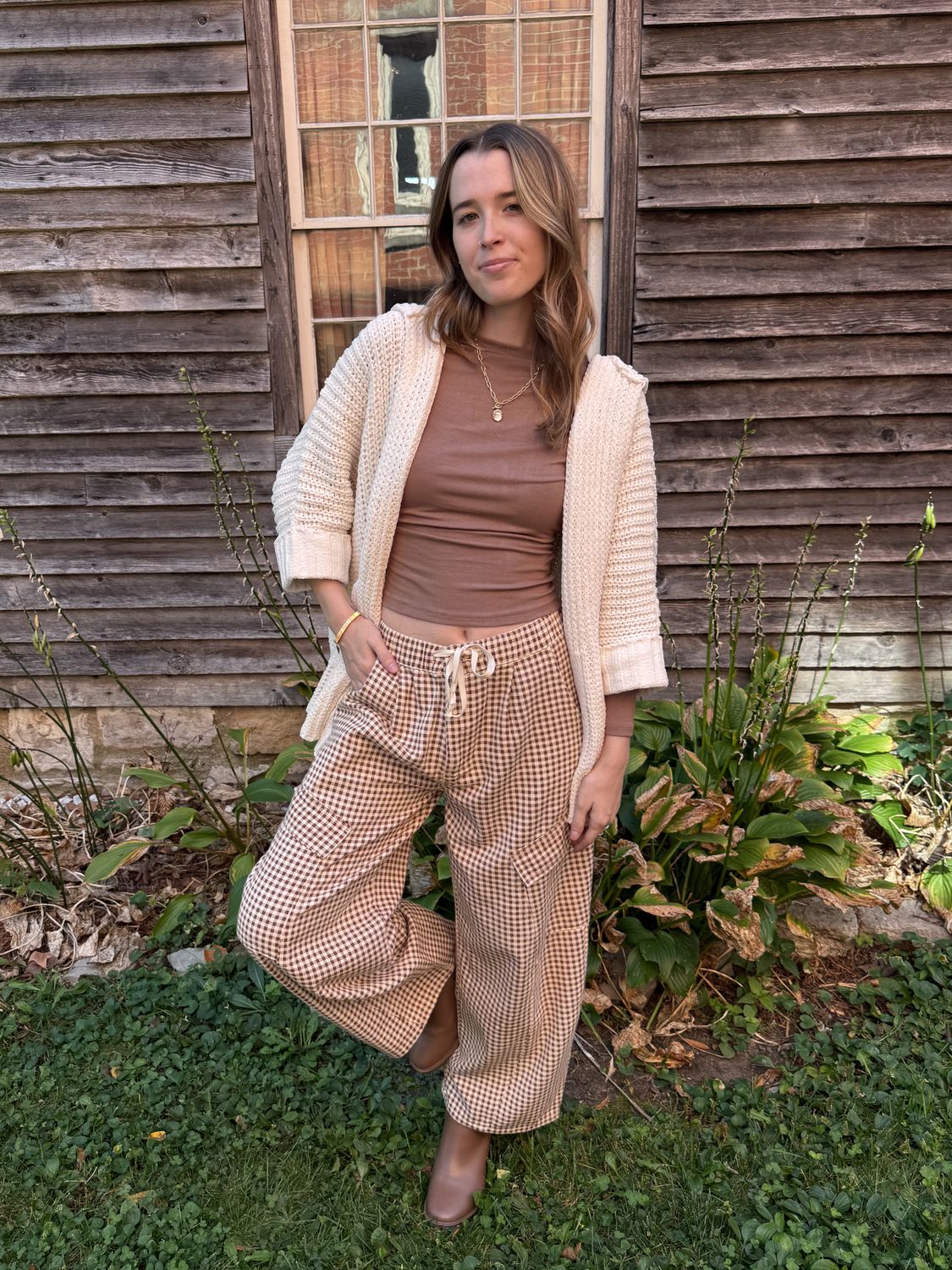 The Classic Check Pants