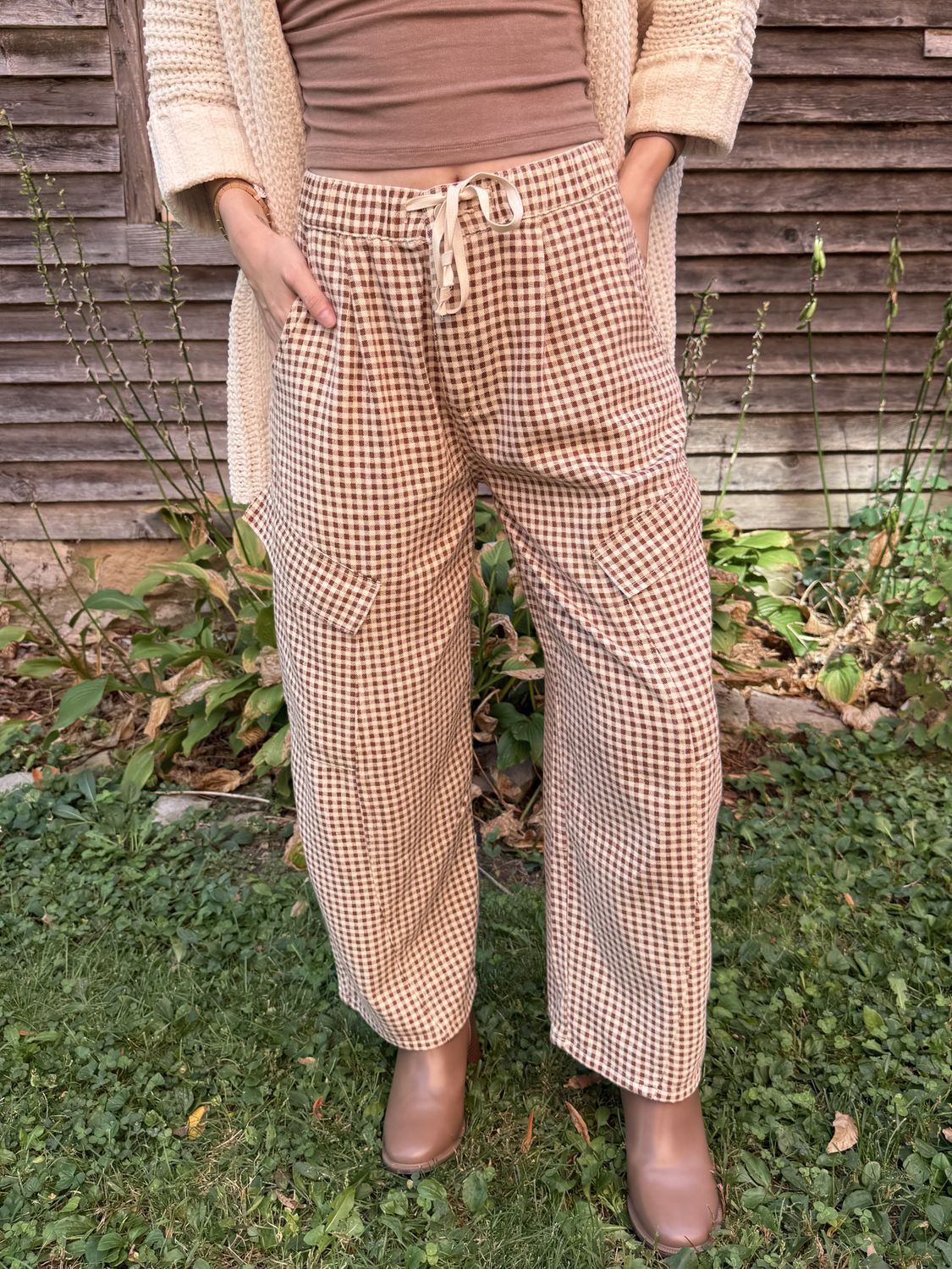 The Classic Check Pants