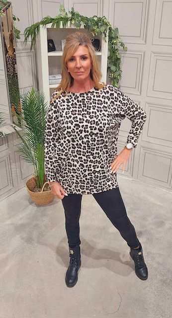Leopard beige