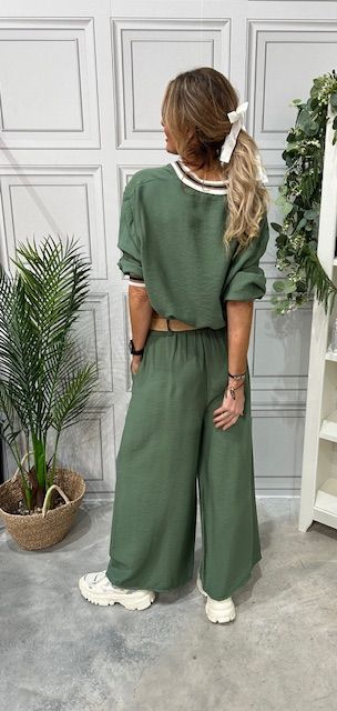 Havana khaki 2 piece