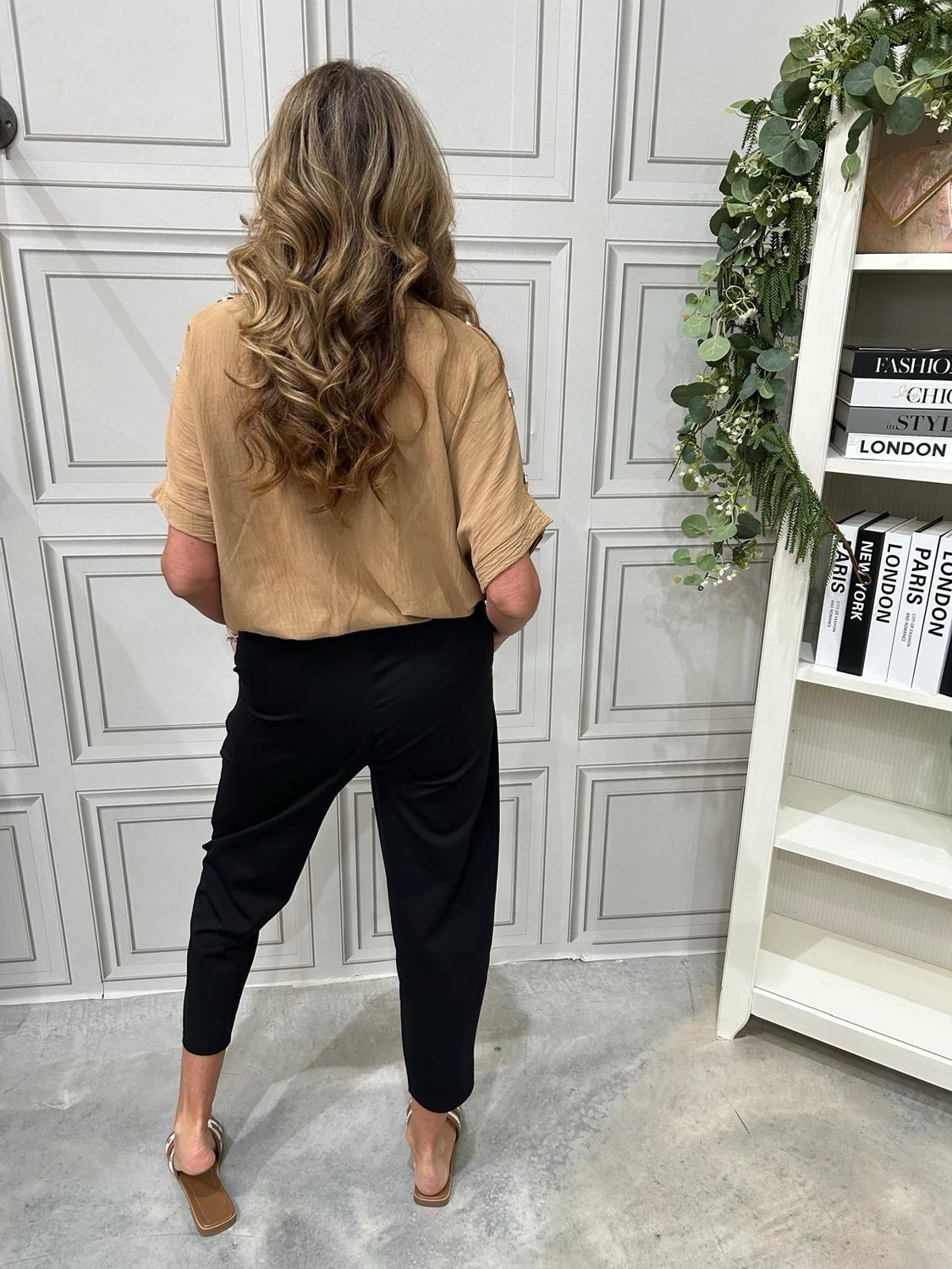 Luna Trouser Black