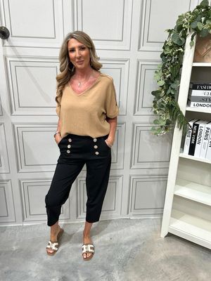 Luna Trouser Black