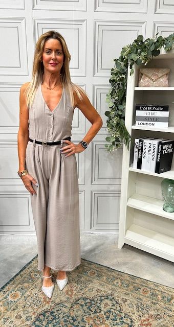 Mary Jane taupe