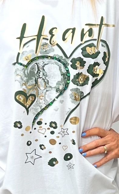 Heart white