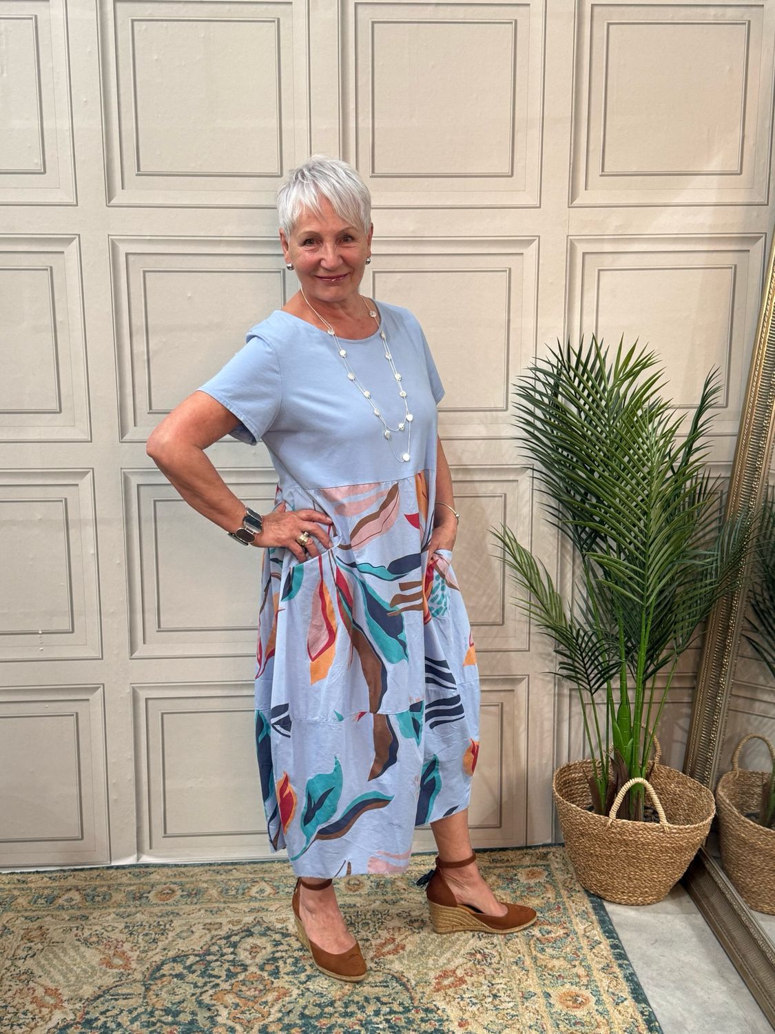 Dotty Blue Multi