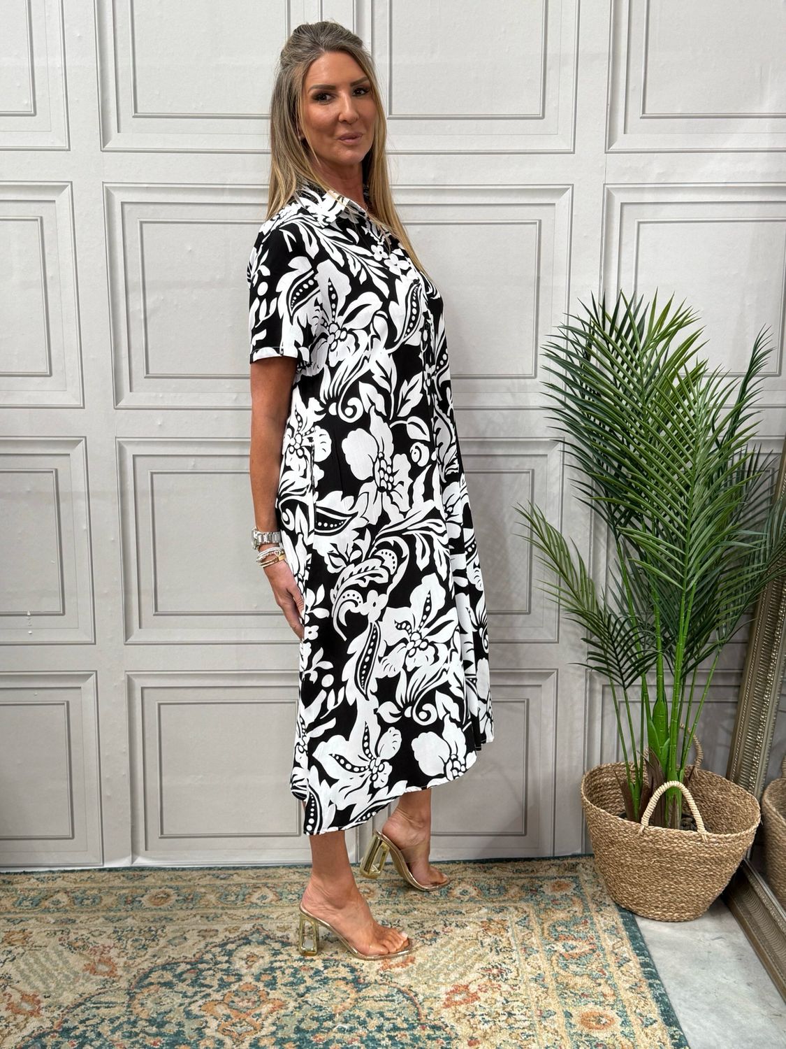 Floral Black