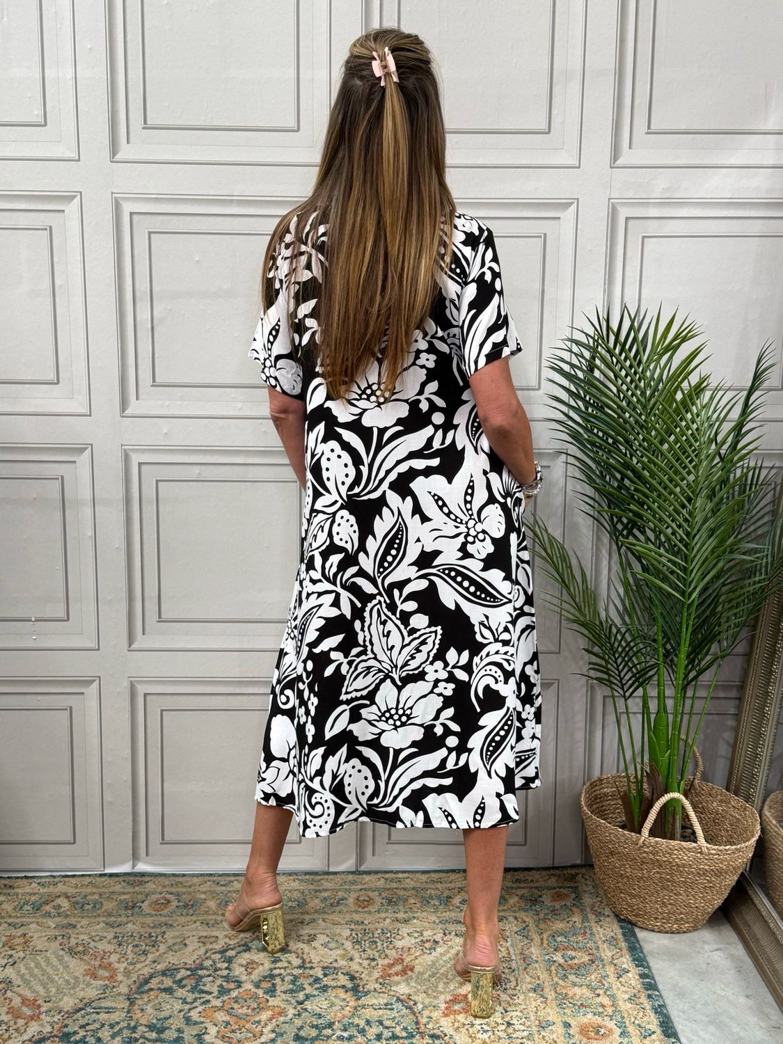 Floral Black