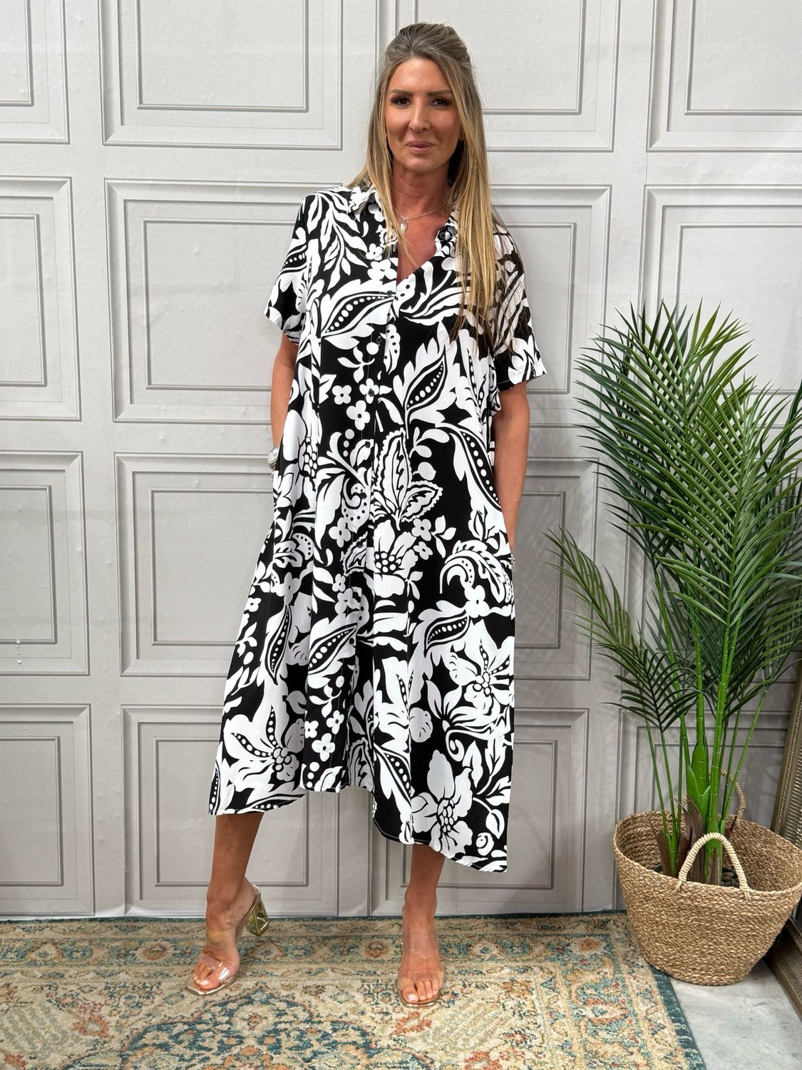 Floral Black