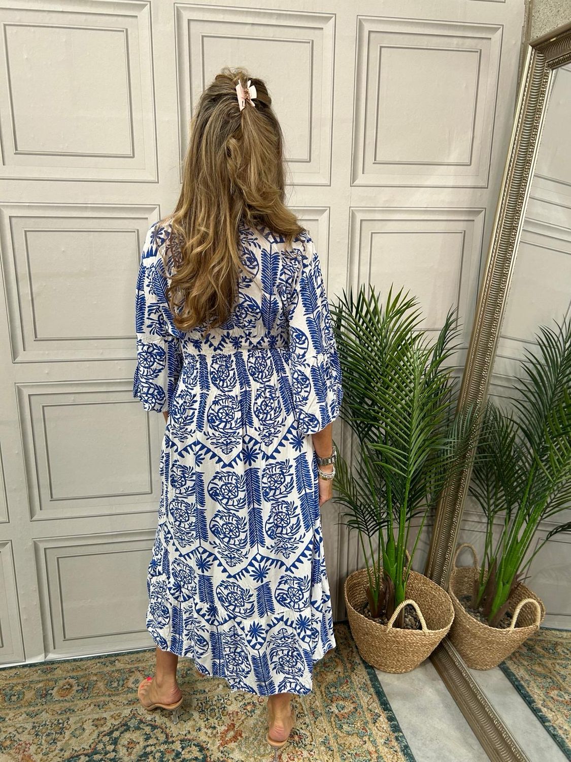 Flora Royal Blue