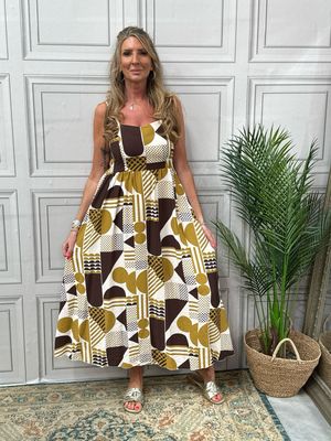 Geo Brown/Mustard