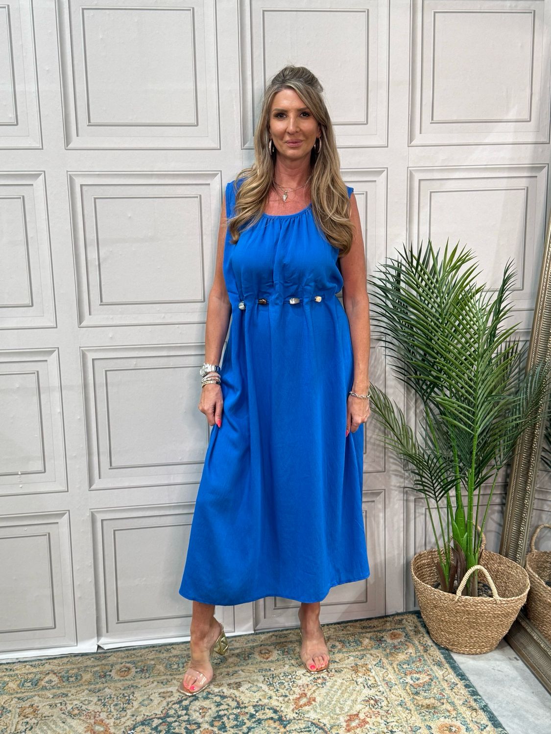 Flora Royal Blue