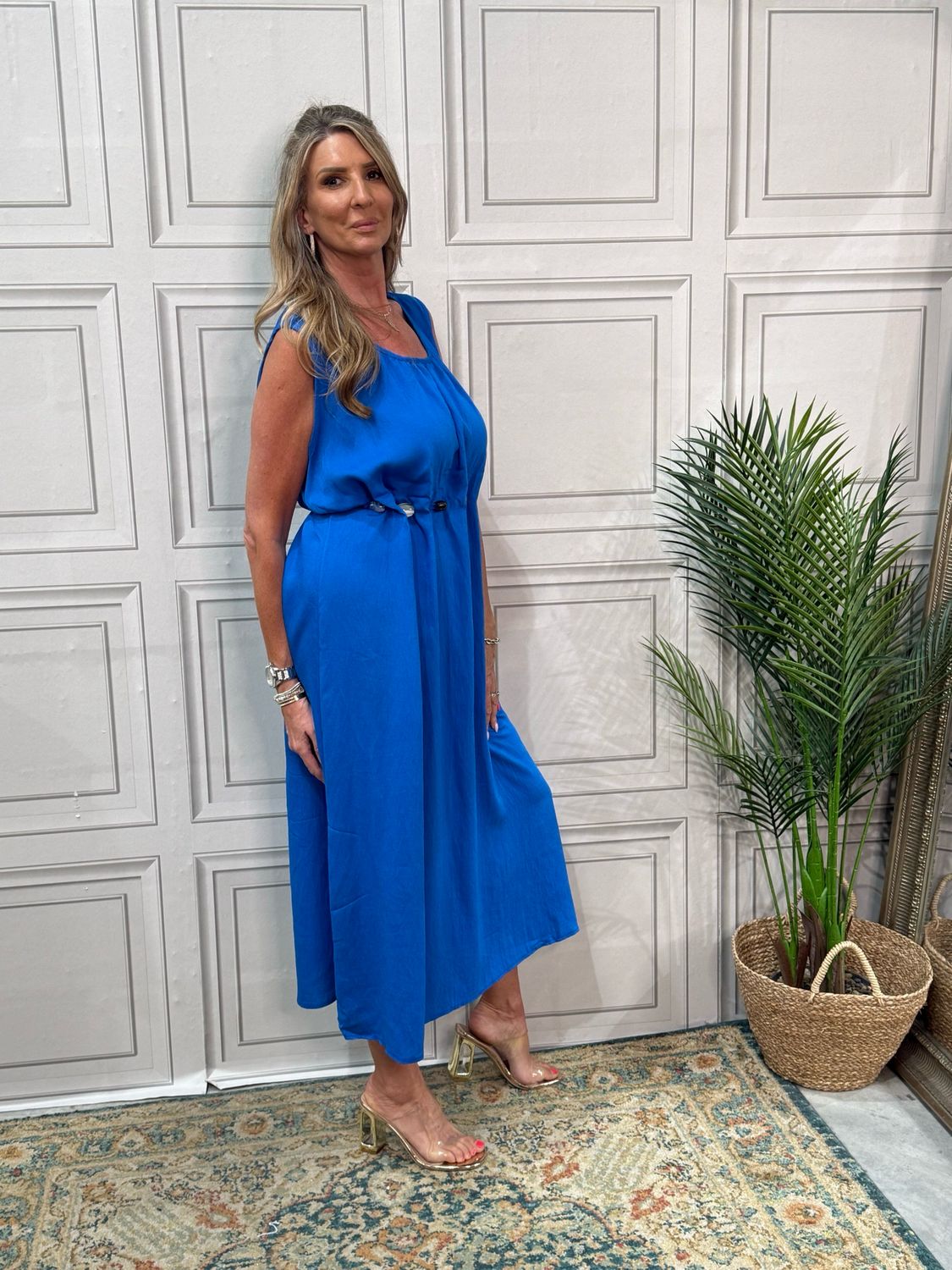 Flora Royal Blue