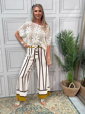 Fig Brown Cream (trousers)