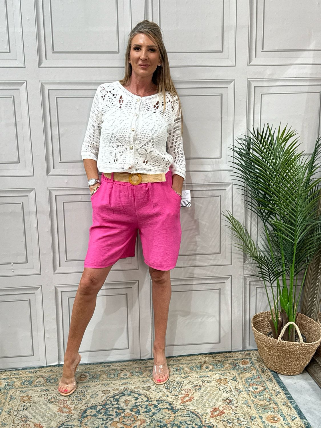 Fran Shorts Fuchsia