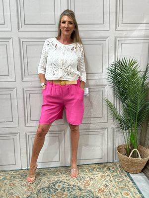 Fran Shorts Fuchsia