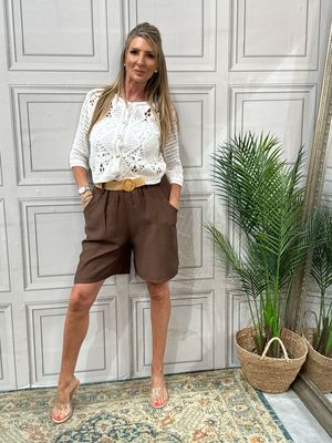 Fran Shorts Brown