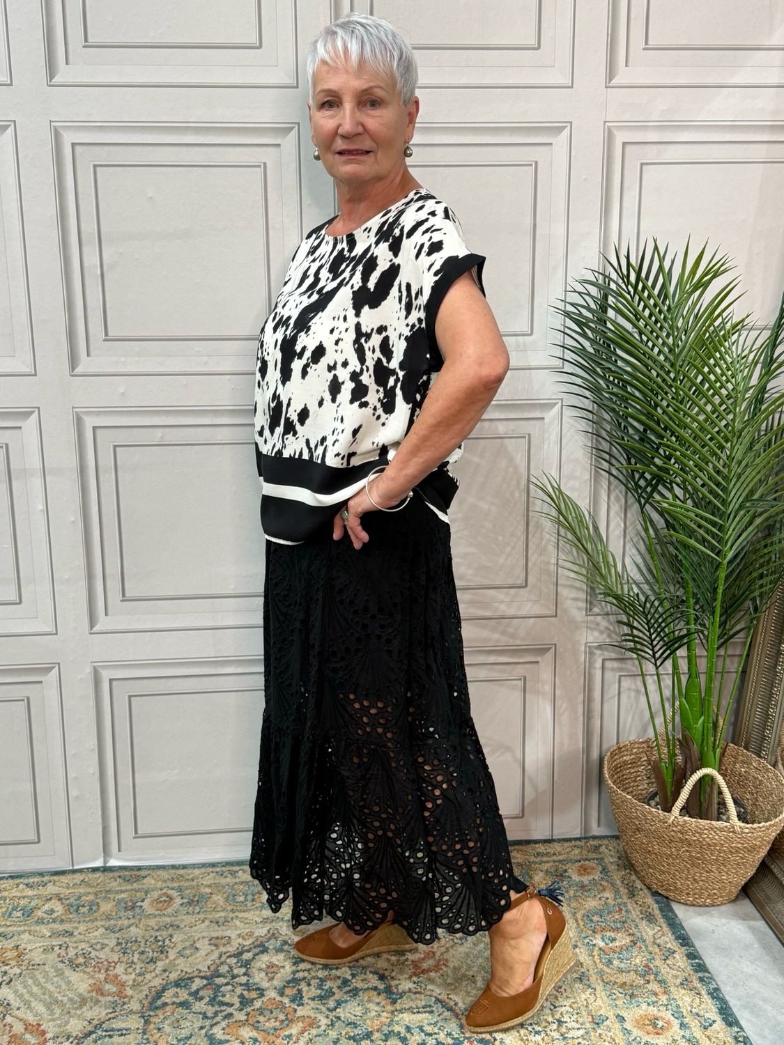 Numa Top Black