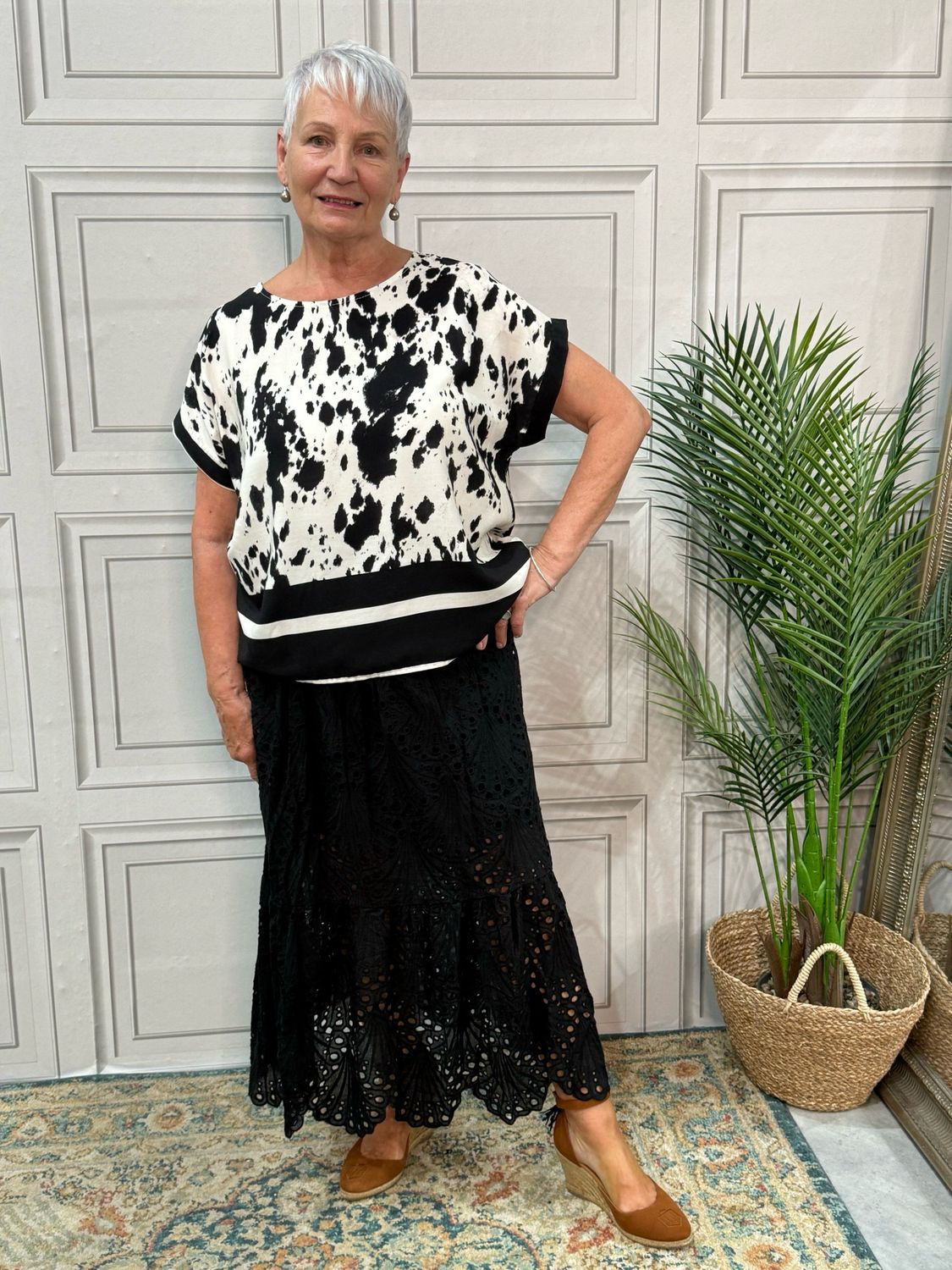 Numa Top Black