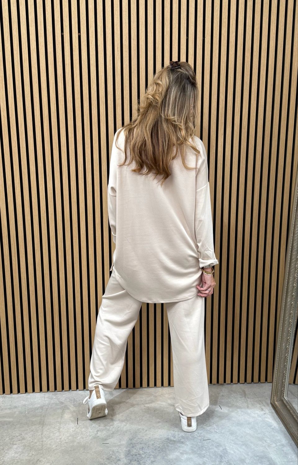 Liana Heart Jumper Cream