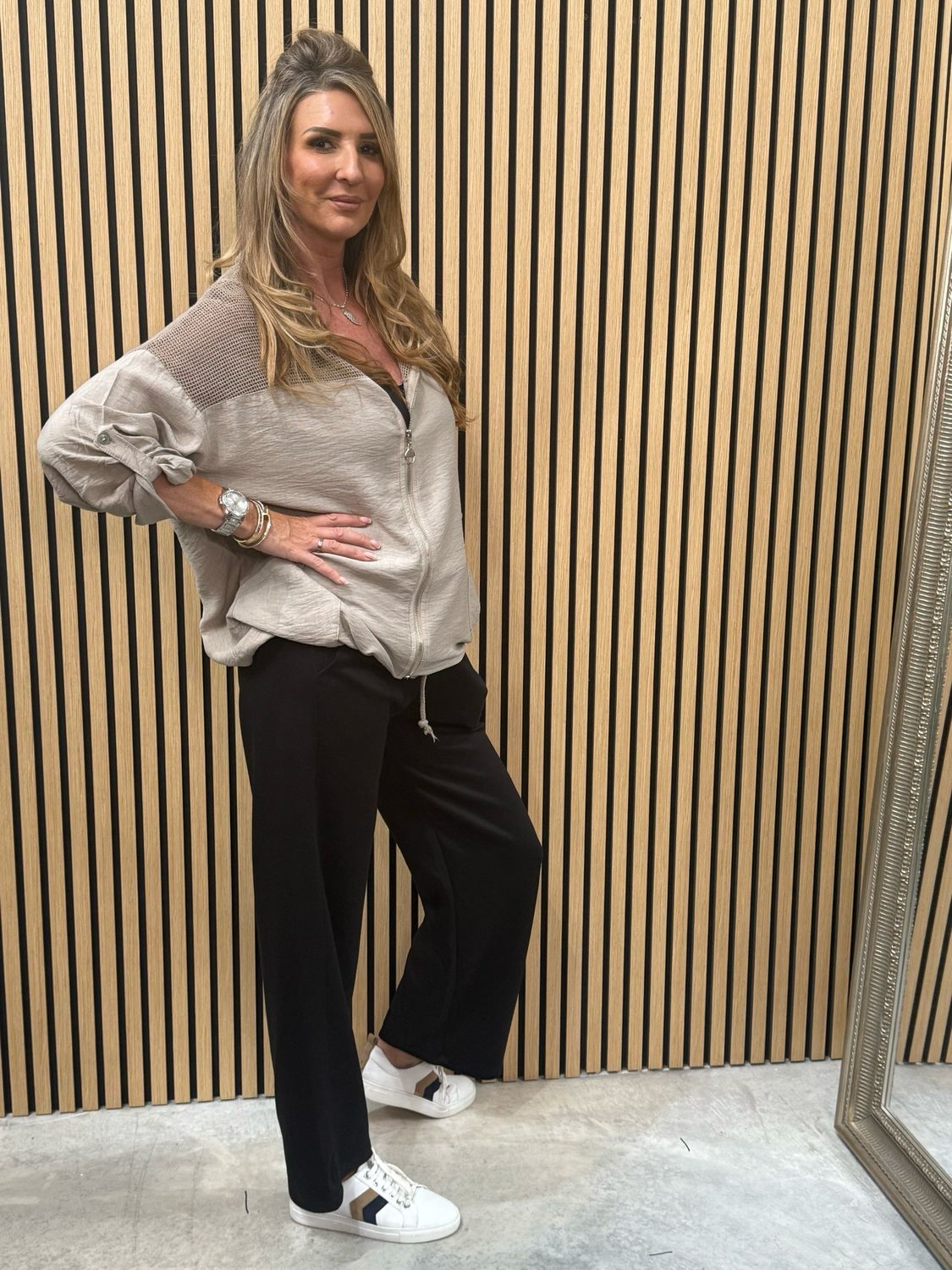 Luna Luxe Lounge Trousers Black