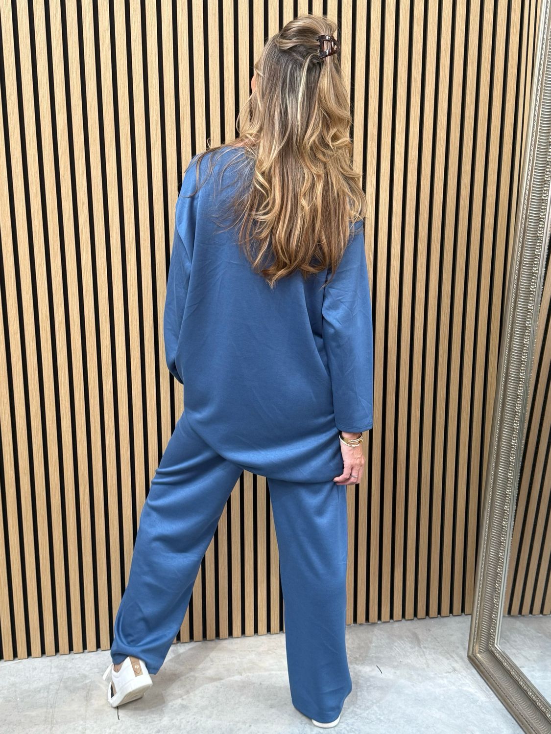 Zira Zip Jumper Denim