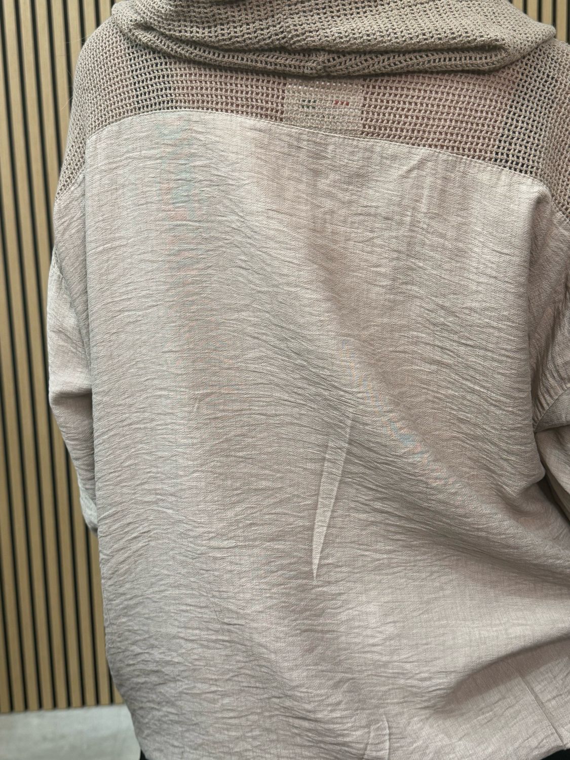 Zaya Zip Hoodie Beige