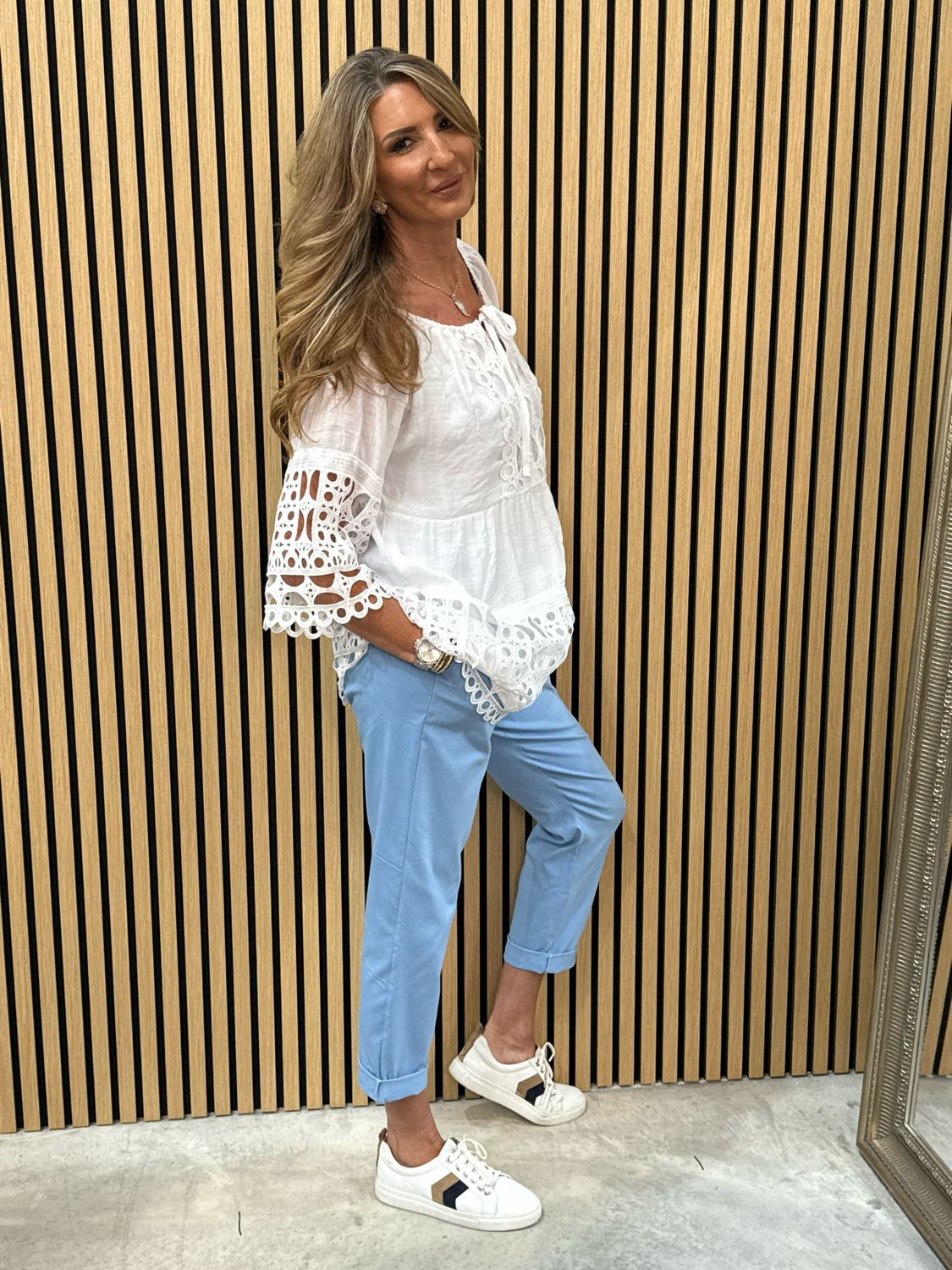 Magic Trousers Baby Blue (18-24)