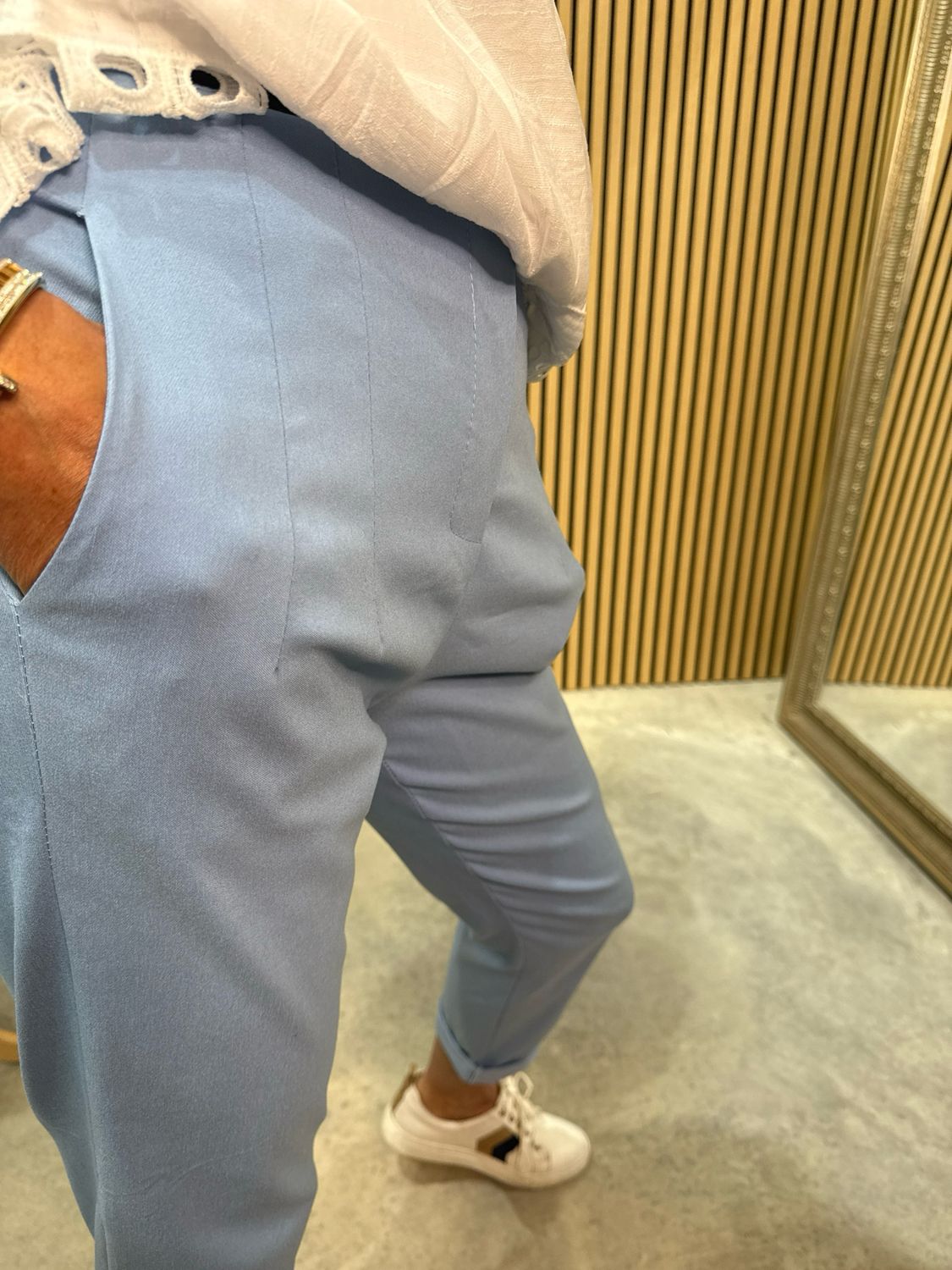 Magic Trousers Baby Blue (18-24)