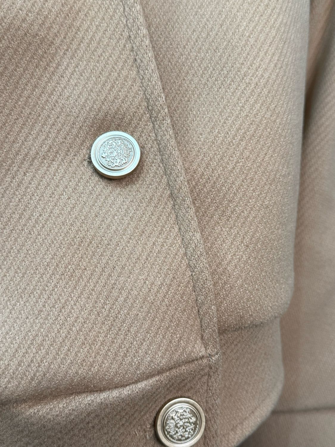 Aurelia Cropped Jacket Beige