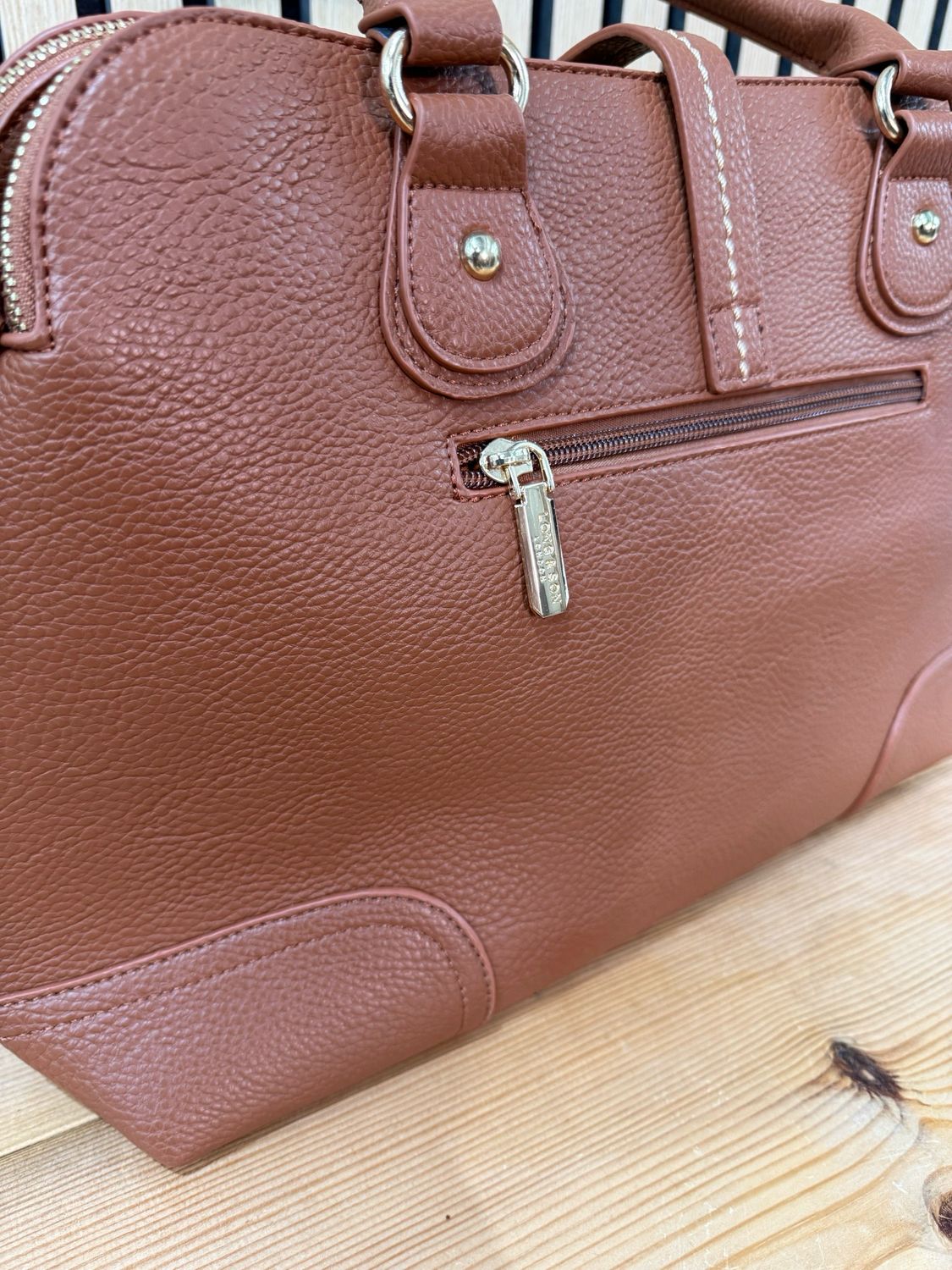 Zathira - Classic Tan Handbag