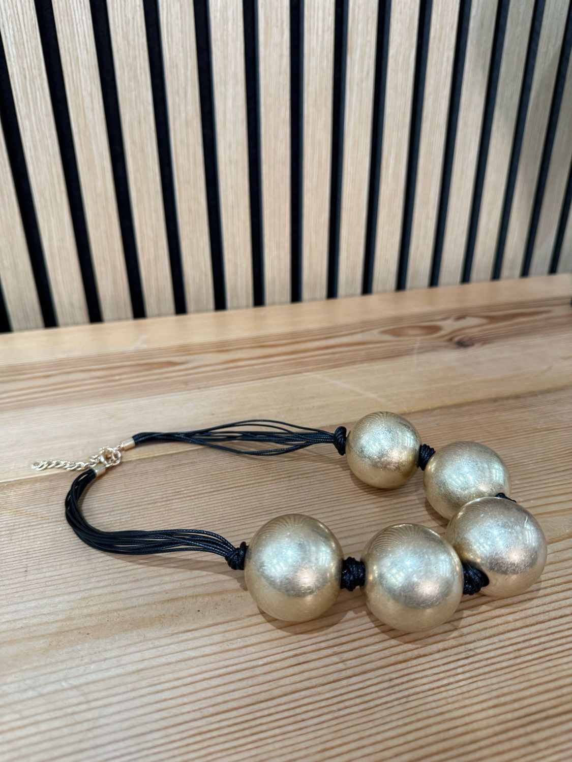 Freya - Bold Statement Necklace Gold
