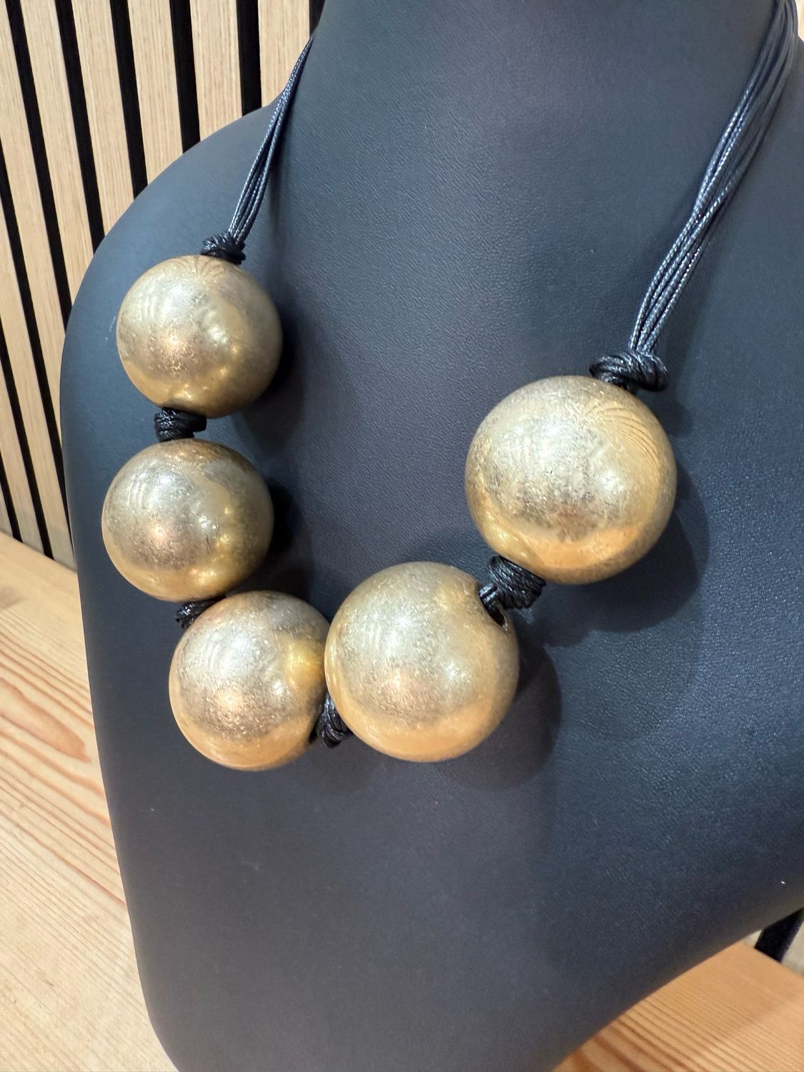 Freya - Bold Statement Necklace Gold