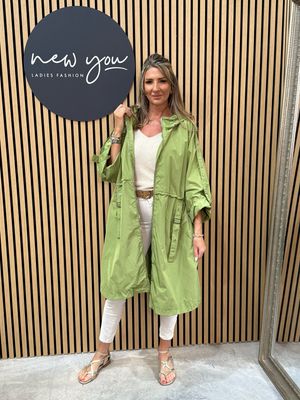 Athens - Lightweight Parka Lime