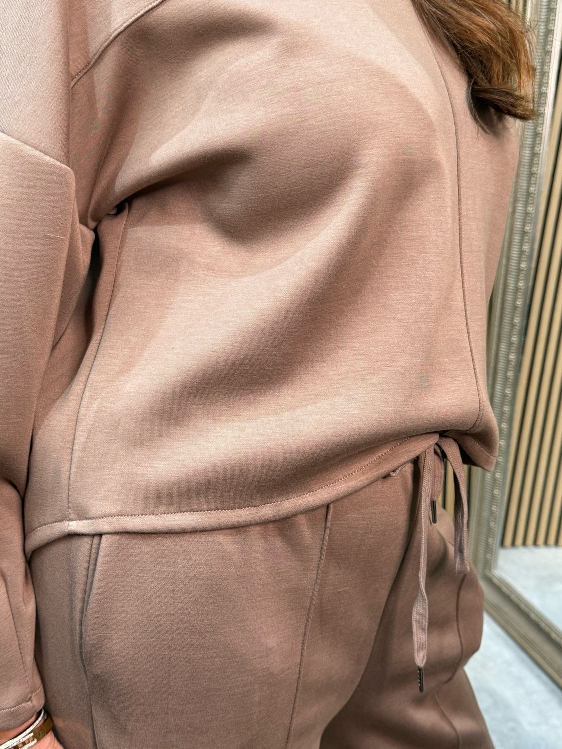 Lottie - Taupe Lounge Wear Set