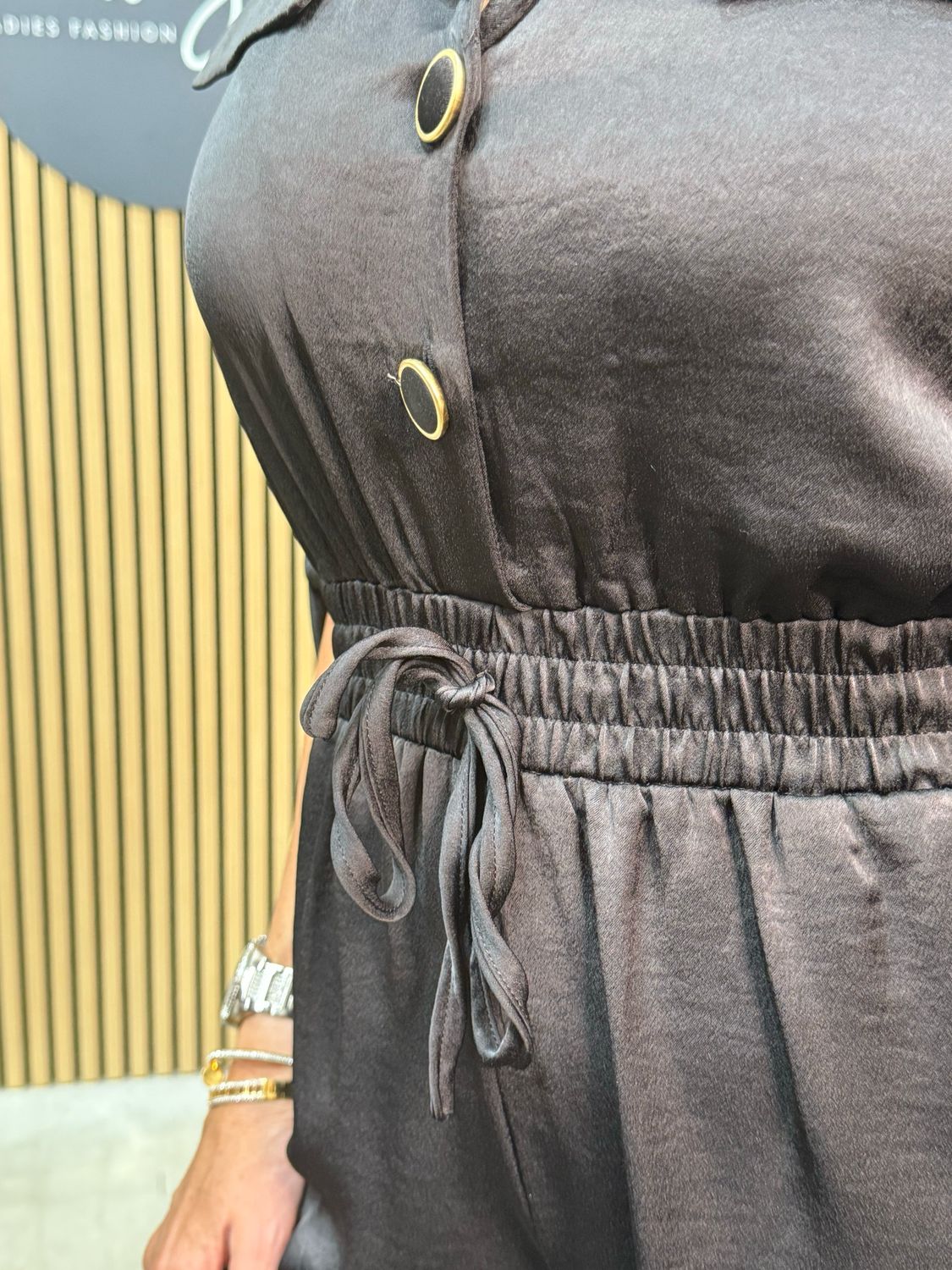 Raya - Chic Black Utility Jumpsuit