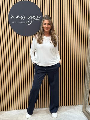 Relaxed Lounge Trousers Navy