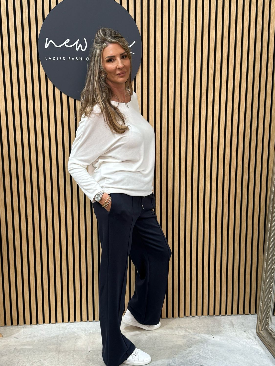 Relaxed Lounge Trousers Navy